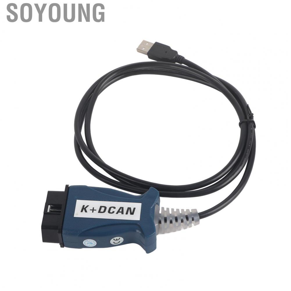 Soyoung OBD2  Cable Professional USB Interface Diagnostic for K DCAN Replacement BMW E60 E61 E83 E81 E87 E90 New