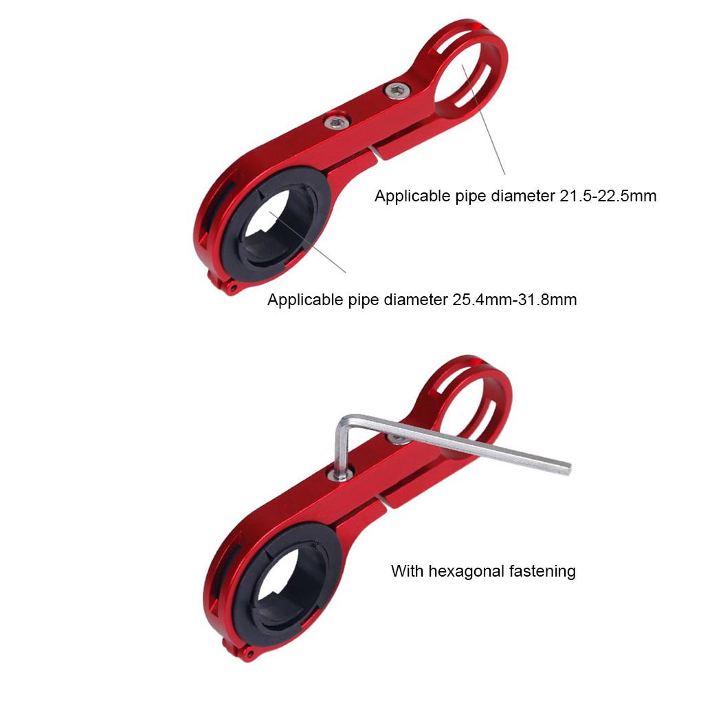 Giá Đỡ Đèn Pin / Loa Mở Rộng Gắn Tay Lái Xe Đạp Leo Núi Thay Thế 30cm