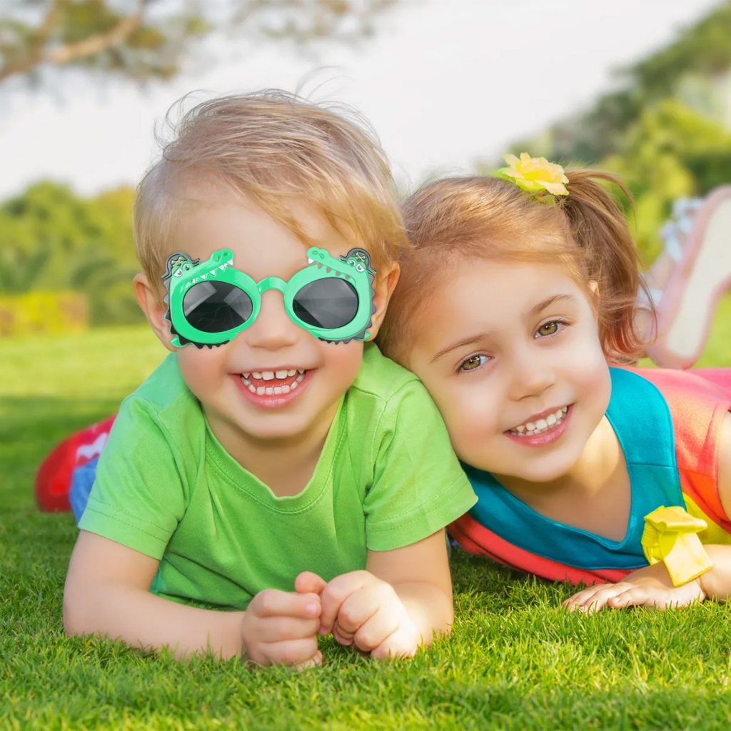 Áo Khoác bluelans bluelans Thời Trang Cá Tính| Kính Mát Họa Tiết Hoạt Hình Dễ Thương Cho Bé Trai Và Gái