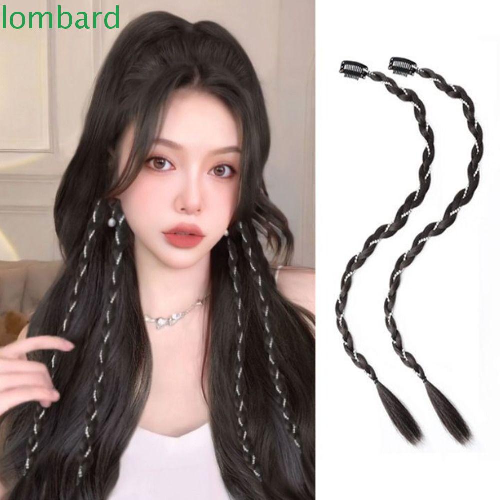 Bím Tóc Giả Kiểu Thắt Bím Cách Nhiệt Thời Trang Cho Nữ