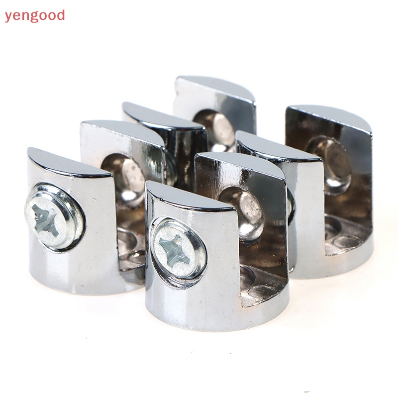 Set 4 Kẹp Kính Mạ Kẽm 8-10mm / 10-12mm Chuyên Dụng