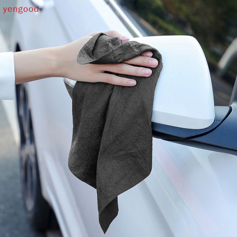 1 Khăn Lau Chén Dĩa / Xe Hơi / Nhà Bếp Thấm Hút Tốt Không Để Lại Dấu Vết