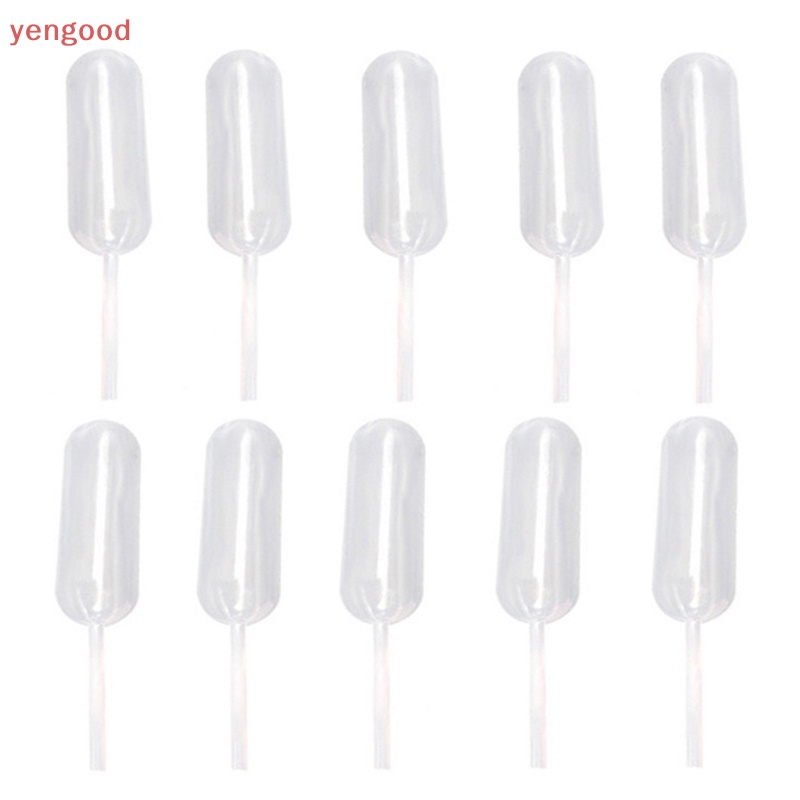(YGD) 50 Ống Nhỏ Giọt Nhựa Mini 4ml Dùng Một Lần