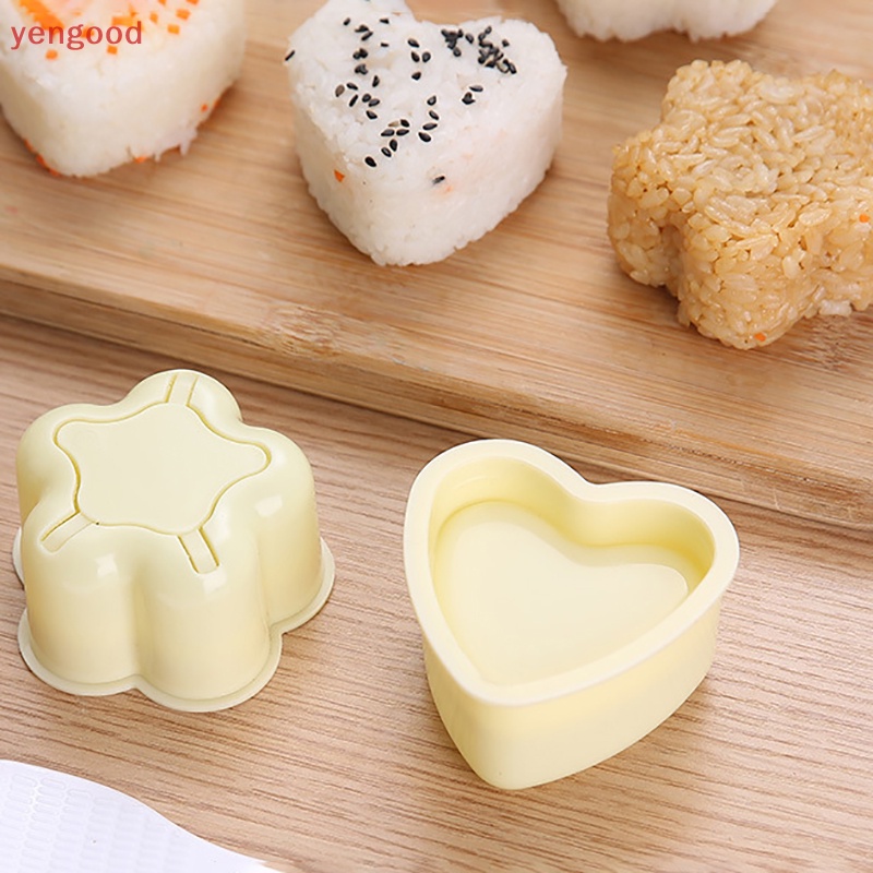Set 3 Khuôn Làm Cơm Nắm Hình Tam Giác Phong Cách Nhật Bản