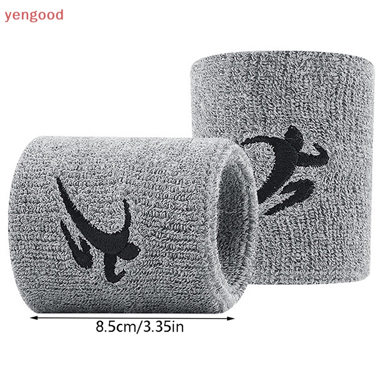 Băng Quấn Bảo Vệ Cổ Tay Thấm Hút Mồ Hôi Bằng Cotton Nhiều Màu Sắc Unisex