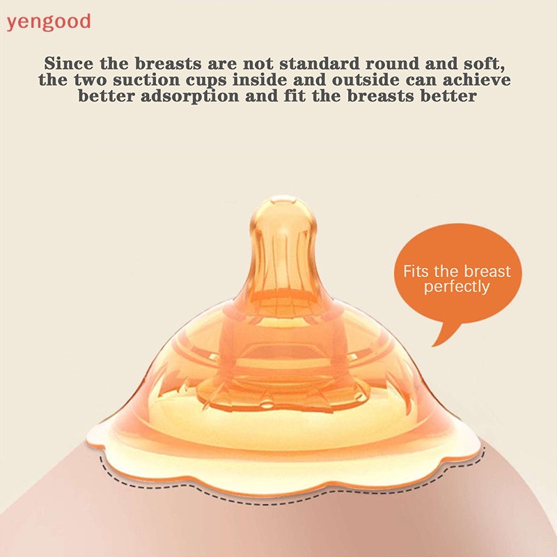 Miếng Silicone Hai Lớp Bảo Vệ Ti Giả Cho Mẹ Chăm Sóc Bé