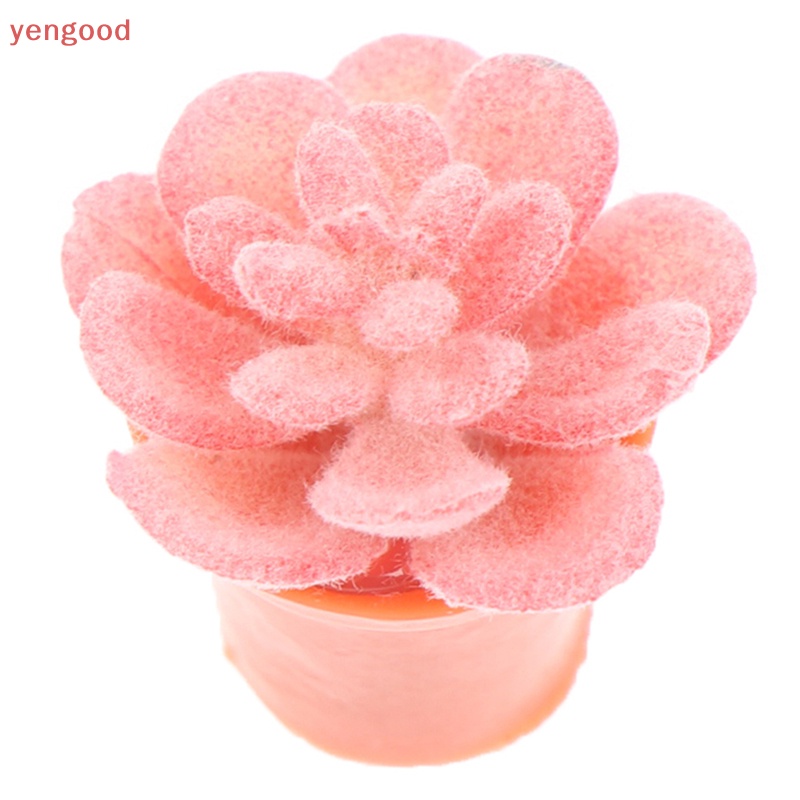 Set 6 Chậu Hoa Mini Tỉ Lệ 1: 12 Dùng Để Trang Trí Nhà Búp Bê