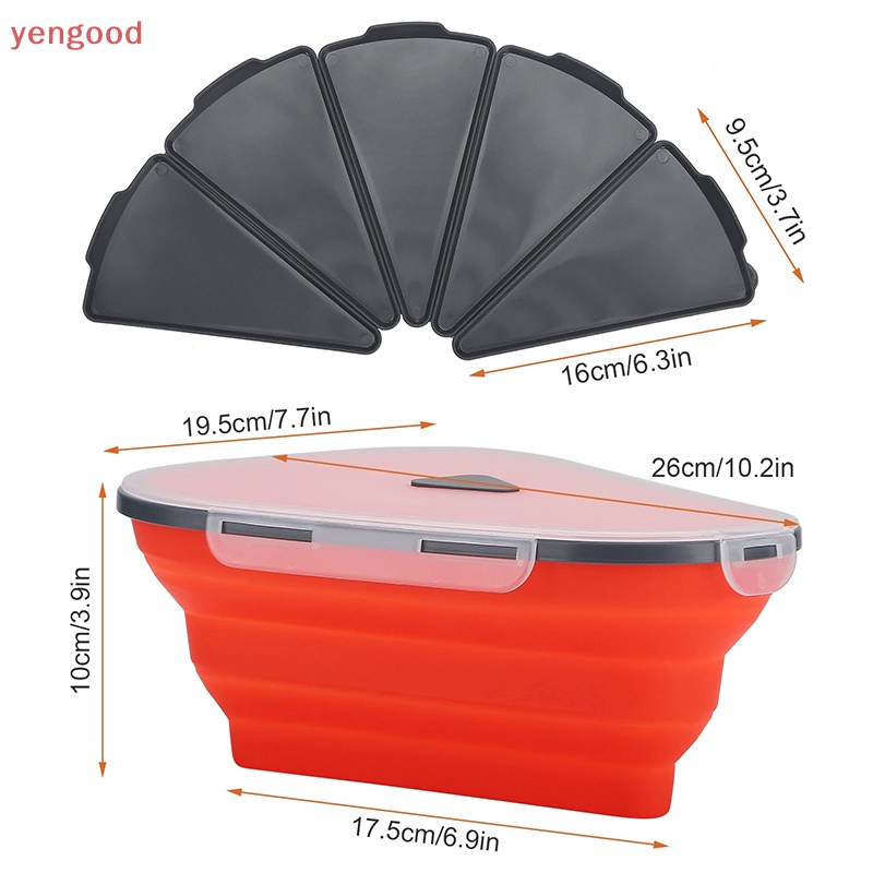 Hộp Đựng Bánh Pizza Bằng Silicone Tiện Dụng Cho Nhà Bếp