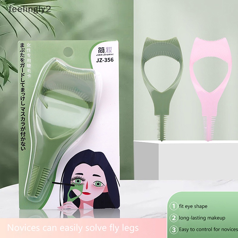 Lược Thẻ Hướng Dẫn Trang Điểm Mascara Trang Điểm 3 Trong 1