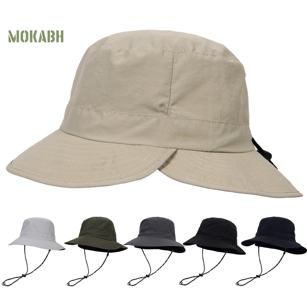 Nón Tai Bèo Màu Trơn Mau Khô Thoáng Khí Dành Cho Nam