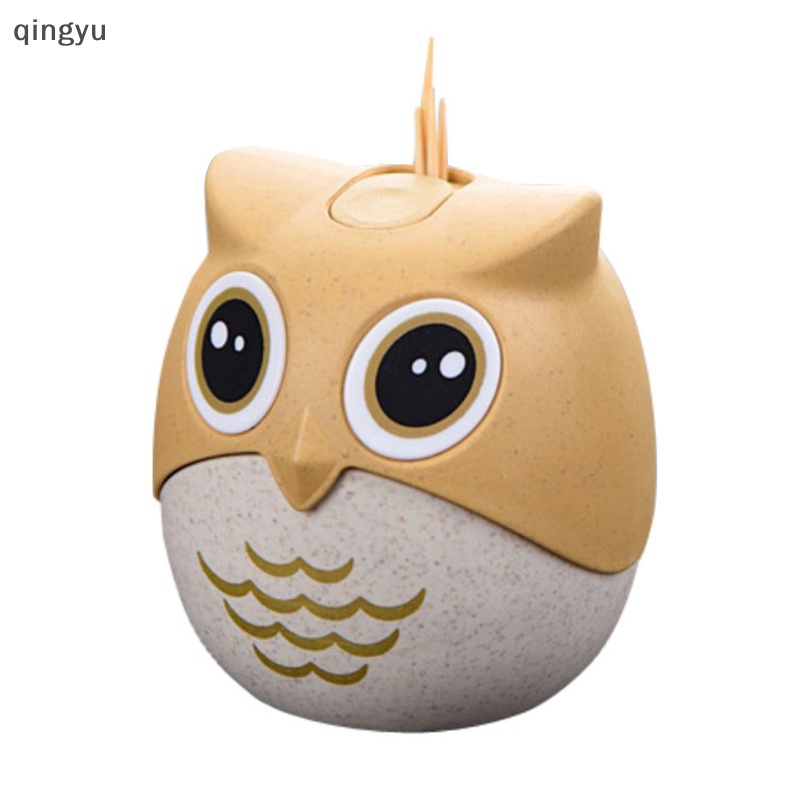 1 Hộp Đựng Tăm Xỉa Răng Tự Động Hình Hoạt Hình Sáng Tạo