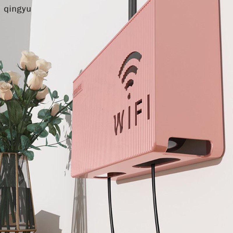 Hộp Đựng Bộ Định Tuyến Wifi Không Dây Gắn Tường Bằng ABS Sắp Xếp Gọn Gàng
