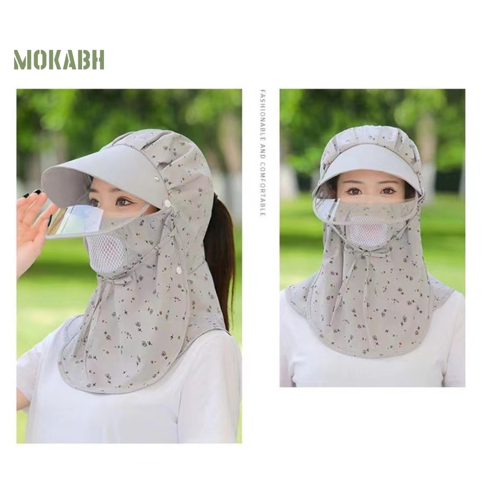 Nón Tai Bèo Cột Dây Thoáng Khí In Họa Tiết Hoa Có Thể Tháo Rời