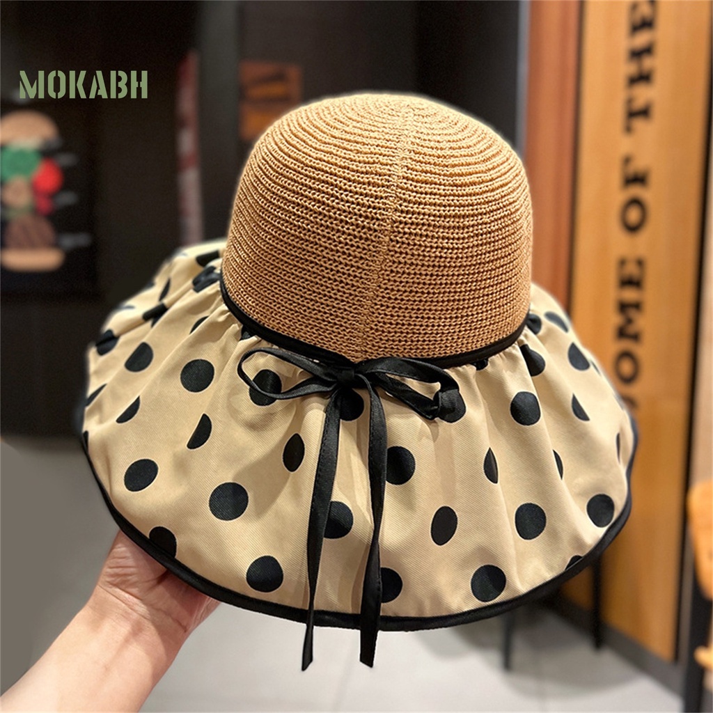 Nón Cối Rộng Vành Chống Nắng Chống Bám Dầu Thời Trang Cho Nữ