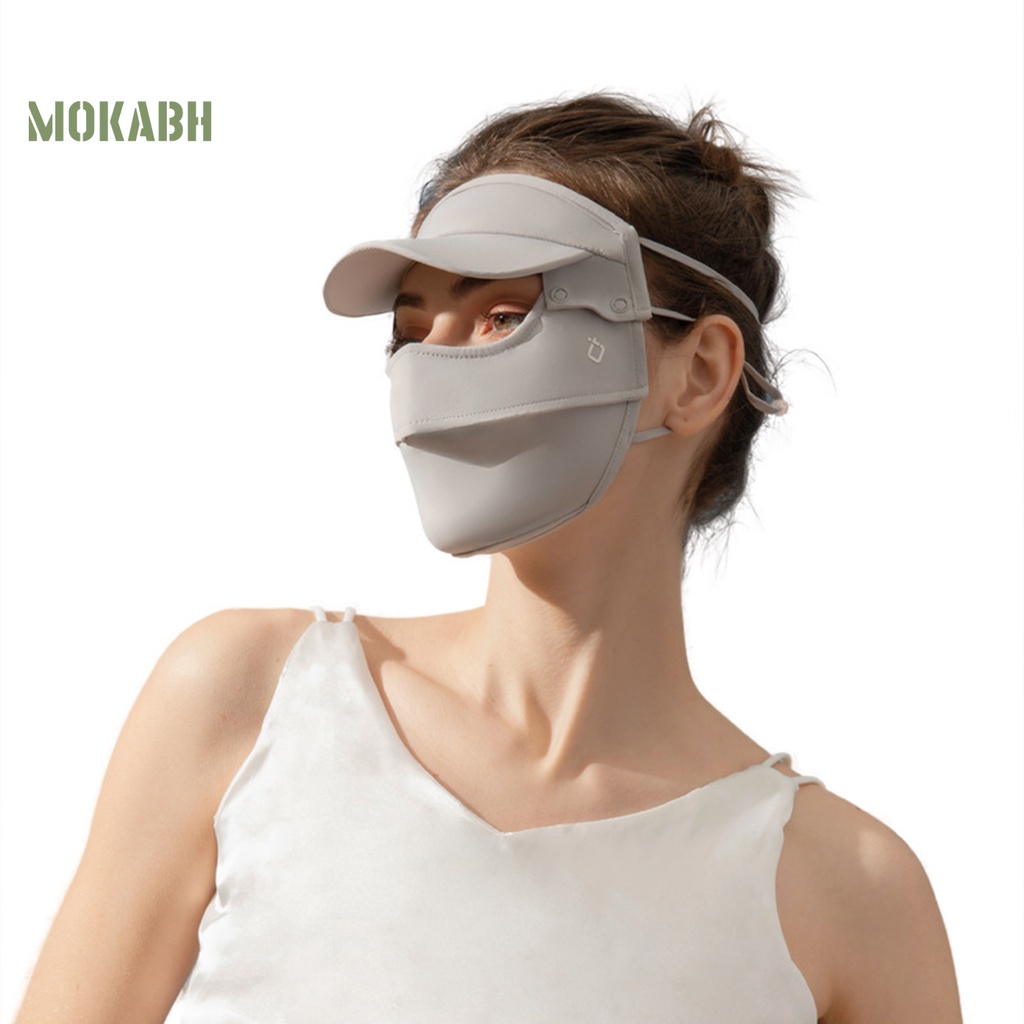 [Mok Abh] Băng Cài Đầu Gắn Vành Xe Đạp Có Lỗ Thoáng Khí Có Thể Tháo Rời Bảo Vệ Khuôn Mặt