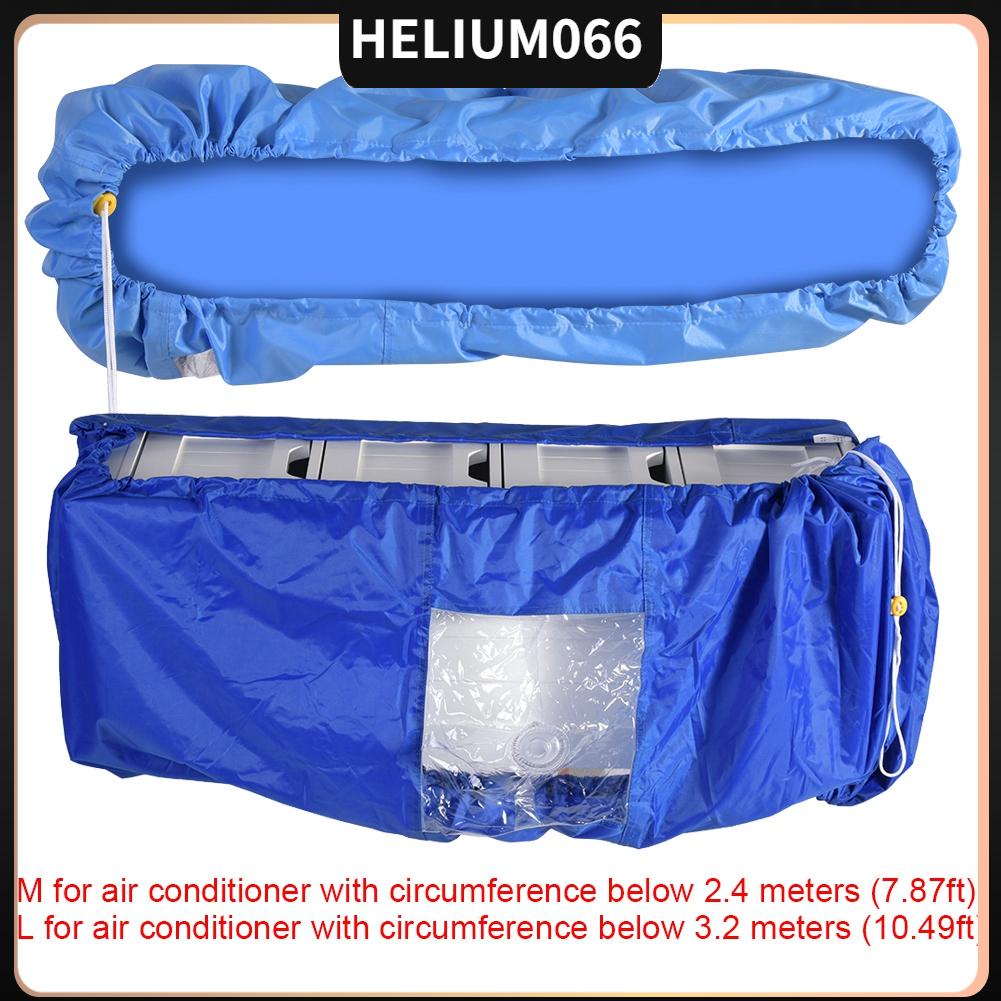 Helium066 Điều hòa làm sạch bụi Vỏ giặt Bảo vệ chống nước Màu xanh lam