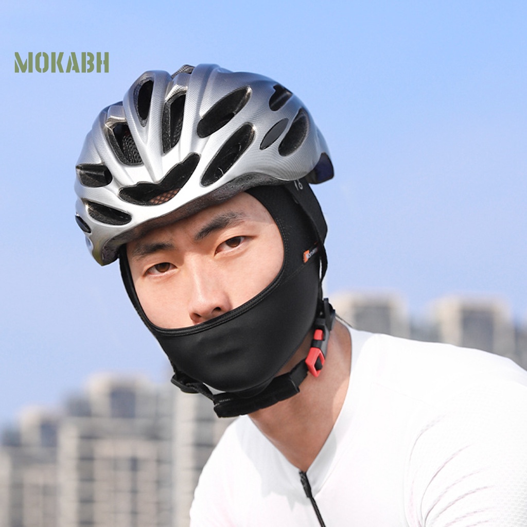 [Mok Abh] Tấm Che Mặt Độ Co Giãn Cao Thoải Mái Khô Nhanh Dùng Khi Đi Xe Đạp Xe Máy Mùa Hè