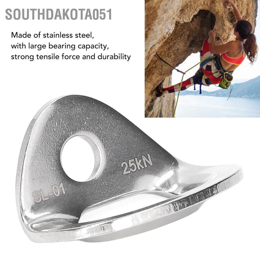 Southdakota051 5 CÁI Móc treo leo núi bằng thép không gỉ 316 cho công việc trên Rappelling
