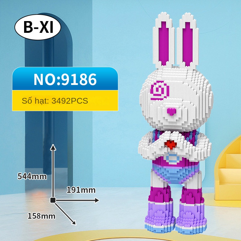 Bộ Đồ Chơi Lắp Ráp Lego Hình Chú Gấu Lớn Dễ Thương Cho Người Lớn Và Trẻ Em