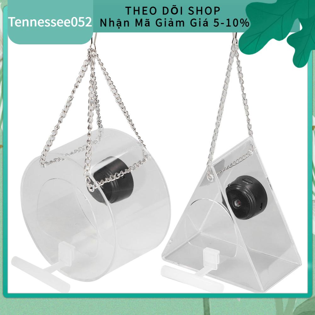 Tennessee052 Máy ảnh thông minh Bộ nạp chim theo dõi thời gian thực treo cho vườn ngoài trời