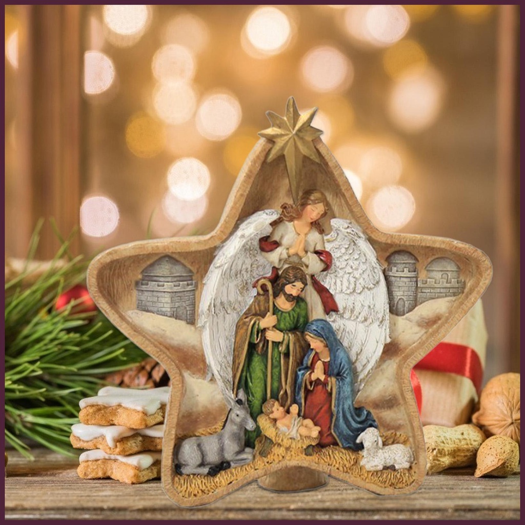 Mô Hình Tượng Resin Resin Khảm Đá Đa Năng Độc Đáo Trang Trí Phong Cảnh