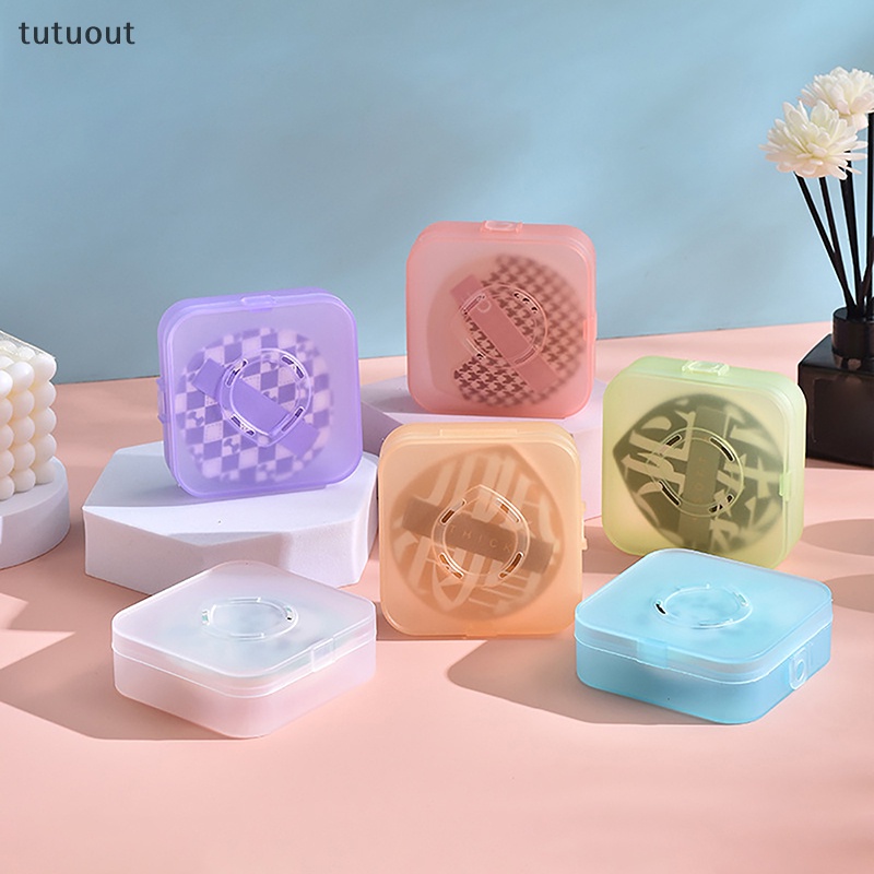 1 Hộp Đựng Mút Trang Điểm Tiện Lợi