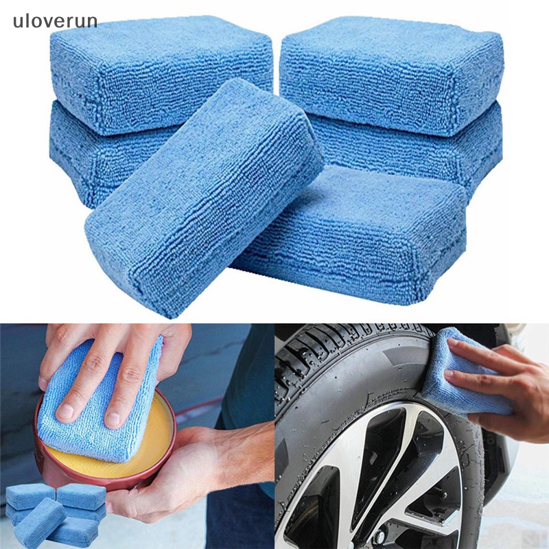 Set 5 Miếng Vải Sợi Nhỏ Lau Chùi Đánh Bóng Xe Hơi