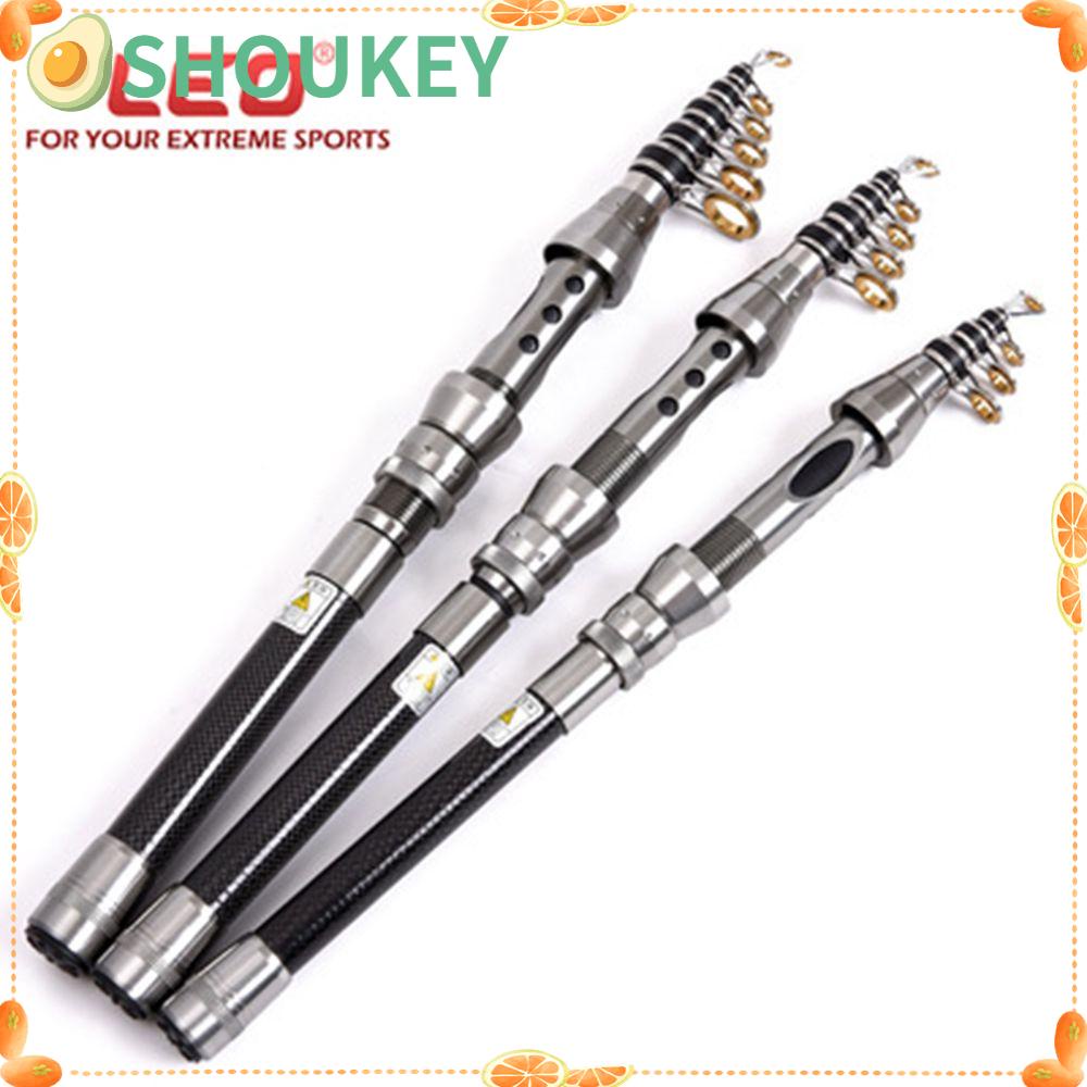 Cần Câu Cá Bằng Sợi Carbon Cao Cấp 1.5m 1.8m 2.1m 2.4m