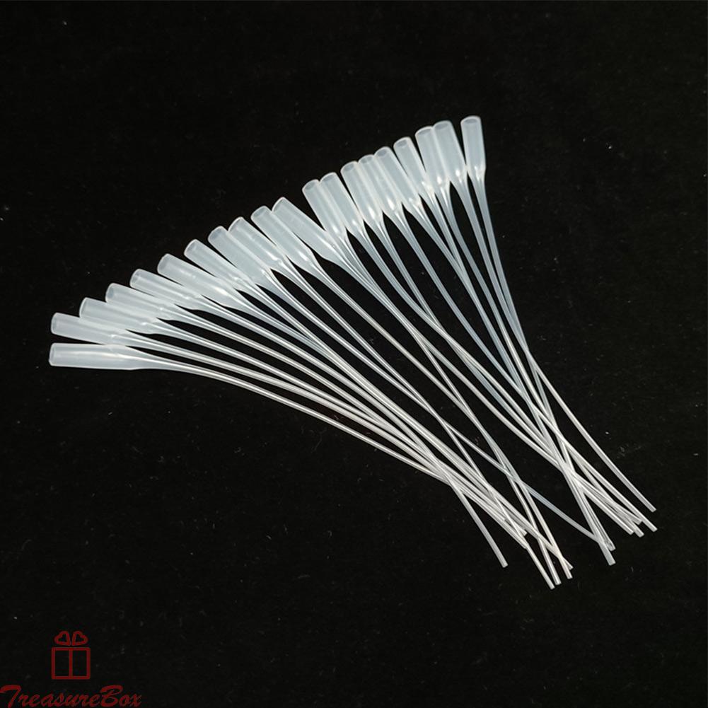 Plastic Dropper 10pcs 3ml High Transparency Silicone Oil Sampling Pipette