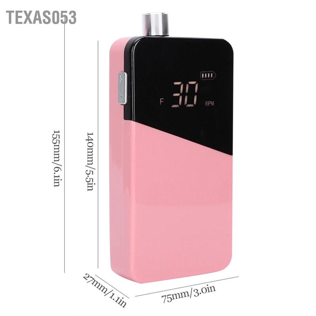 Texas053 Máy khoan móng tay điện đánh bóng cầm mài Dụng cụ làm