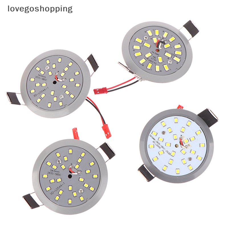 Bóng Đèn LED Âm Trần Dạng Cốc Tròn Hai Lớp 5W 220V