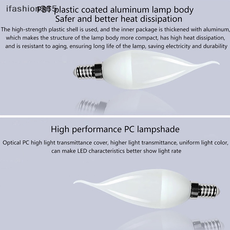 Bóng Đèn Led Trang Trí E14 E27 AC 220V 5W ifashion365