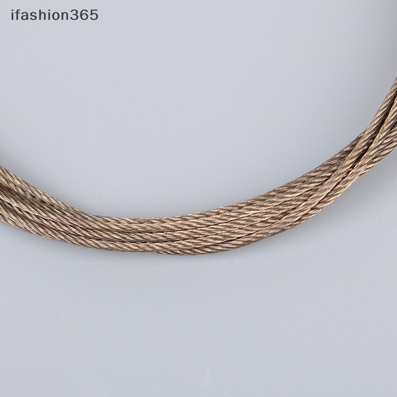 Set 2 Cuộn Dây Thép Titan Chống Xoắn Dây Câu Cá ifashion365