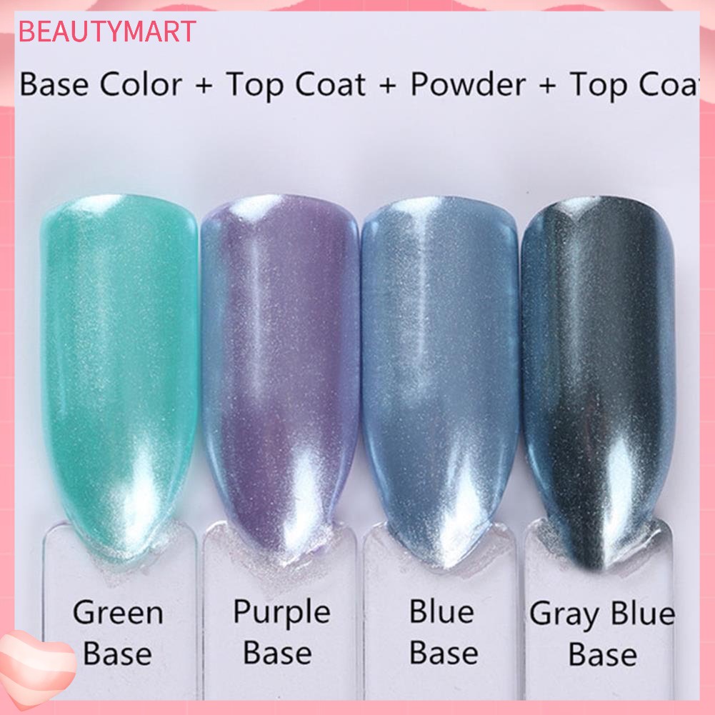 Bột Nhũ Kim Tuyến Hai Đầu Kèm Cọ Hai Đầu Dùng Trang Trí Móng Tay Nghệ Thuật DIY