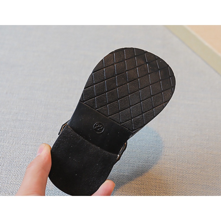 Giày Sandal Đế Mềm Thoáng Khí Bằng Da Dành Cho Bé Trai Gái 0-1 - 3 Tuổi