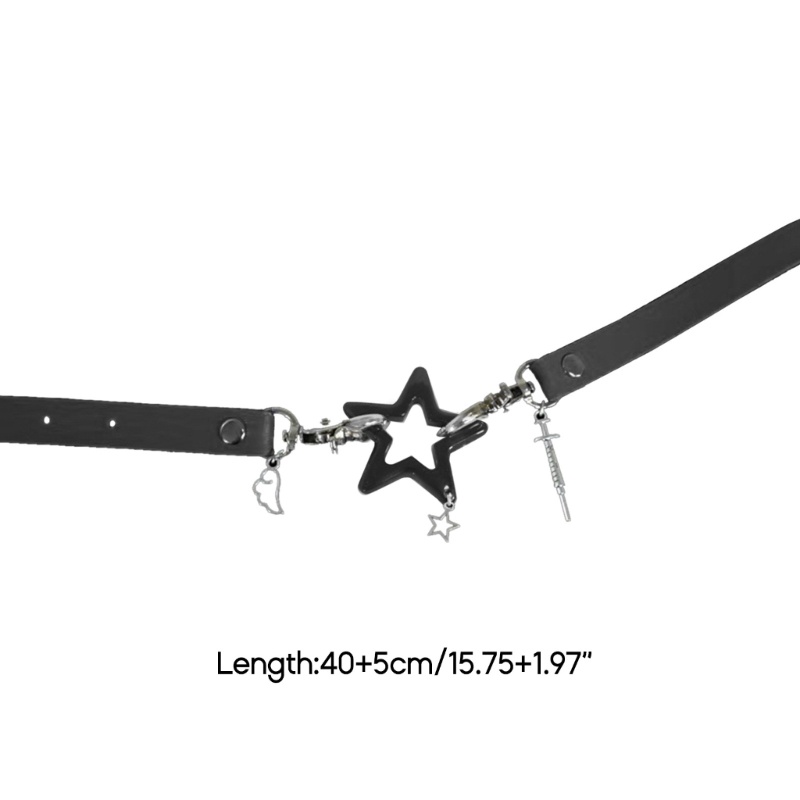 Vòng cổ Mạ Vàng / Bạc 2K Mặt Hình Ngôi Sao Thời Trang