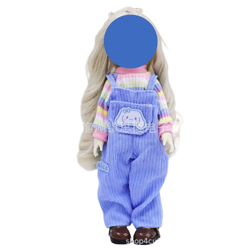 Đầm Công Chúa BJD 1 / 6 Thời Trang Xinh Xắn Cho Búp Bê 30cm