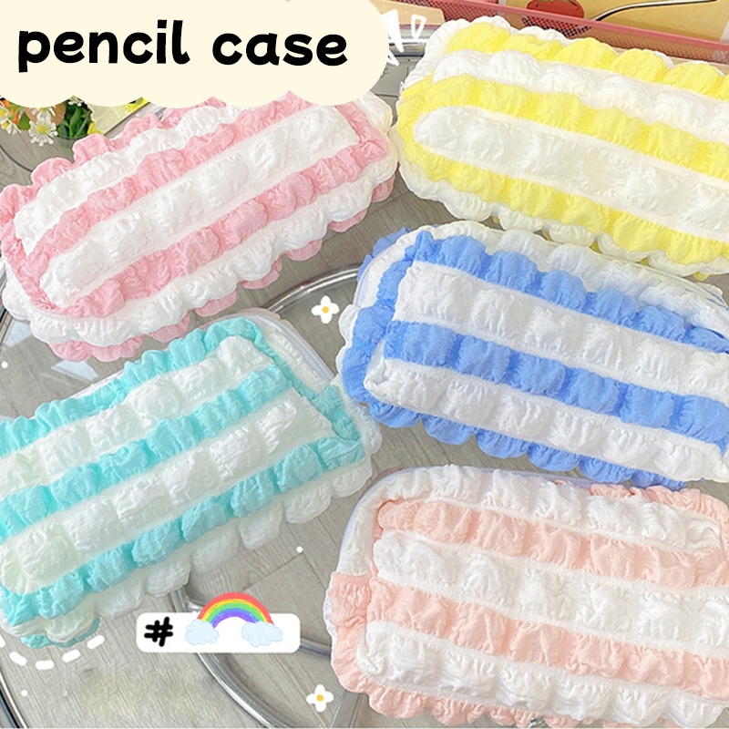 Túi Đựng Bút Cỡ Lớn Màu Sắc Macaron Xinh Xắn