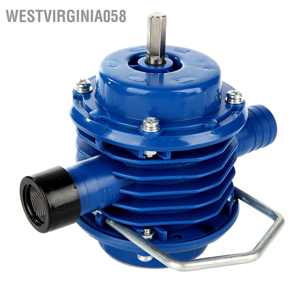 Westvirginia058 Mini Self Priming Engineering Nhựa cầm tay Máy khoan điện bơm nước Vườn nhà