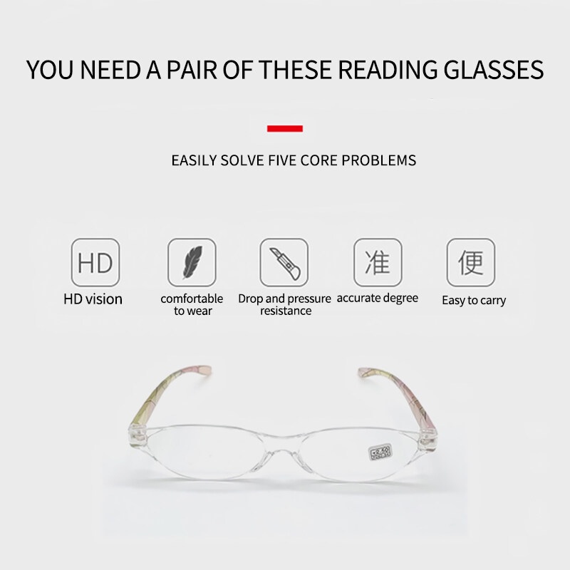 Mắt Kính Đọc Sách Chống Ánh Sáng Xanh HD Thời Trang Phong Cách Nhật Bản Cho Nam Và Nữ