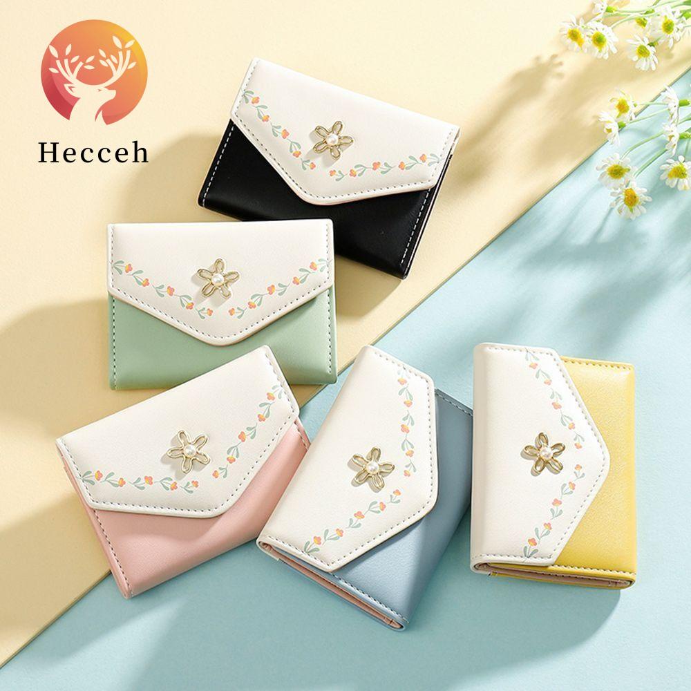 Ví Da Pu Nhỏ Xinh Đựng Tiền Xu Tiện Dụng Cho Bạn Gái