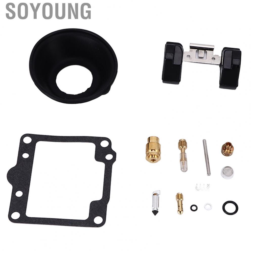 Soyoung Carb Fix Kit  Reliable Good Accuracy Wear Resistant Carburetor Set for Motorcycle