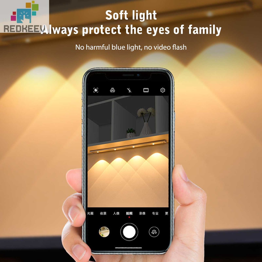 Đèn LED 3 Chế Độ Gắn Tủ Quần Áo