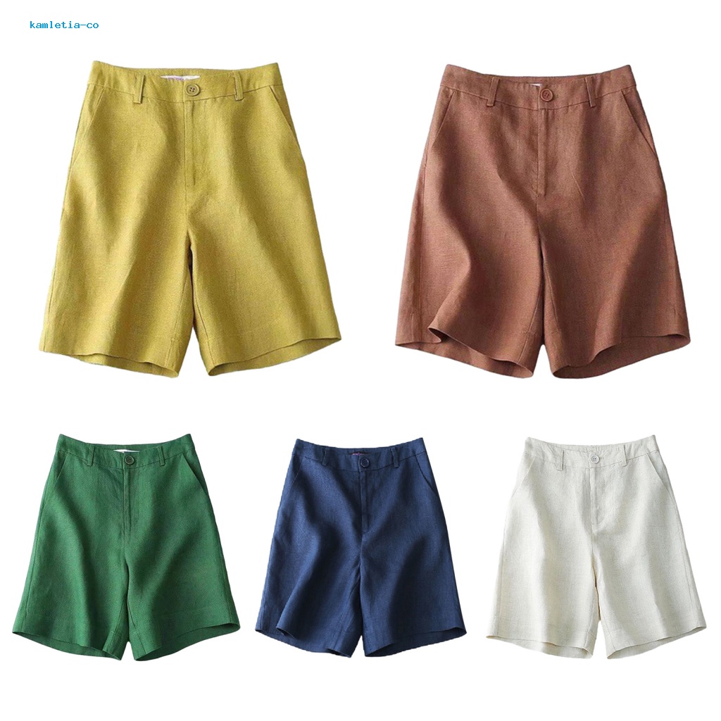 Ka * Quần Short Nữ Mùa Hè Có Túi
