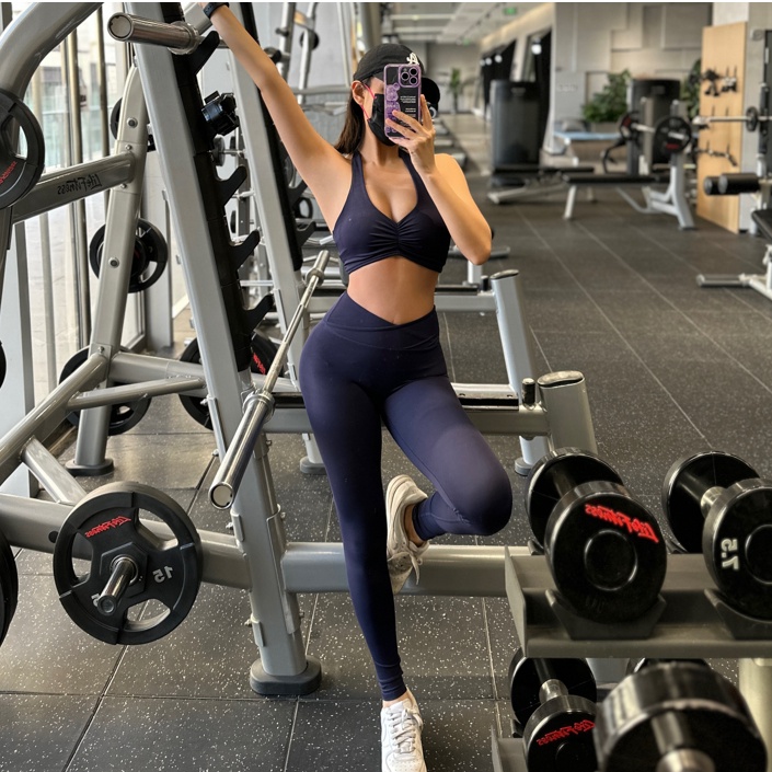 Quần Tập Yoga Lưng Cao Ôm Dáng Thiết Kế Quyến Rũ