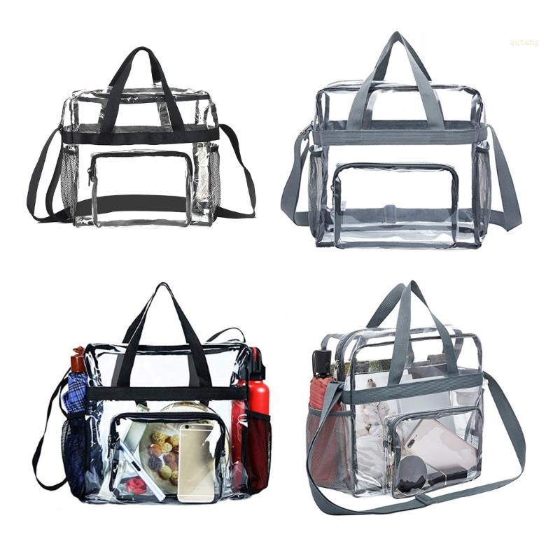 QQ Túi Xách Đeo Vai Cỡ Lớn Trong Suốt Thời Trang Du Lịch Cho Nữ