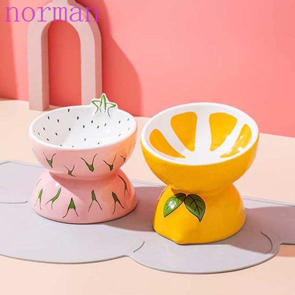 Tô Sứ Đựng Thức Ăn / Nước Uống Hình Trái Cây Cho Thú Cưng