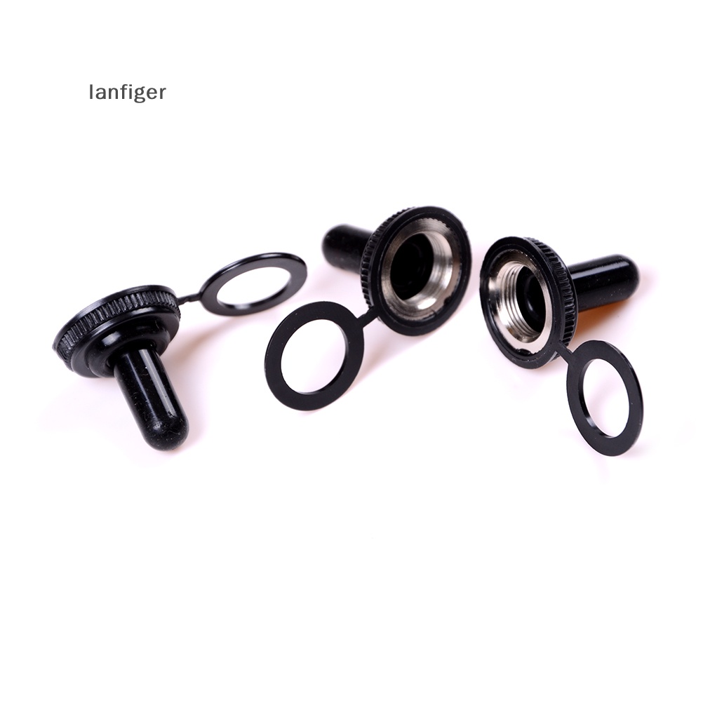 Set 10 Vỏ Bọc Công Tắc Chất Liệu Cao Su Chống Thấm Nước Đường Kính 12mm