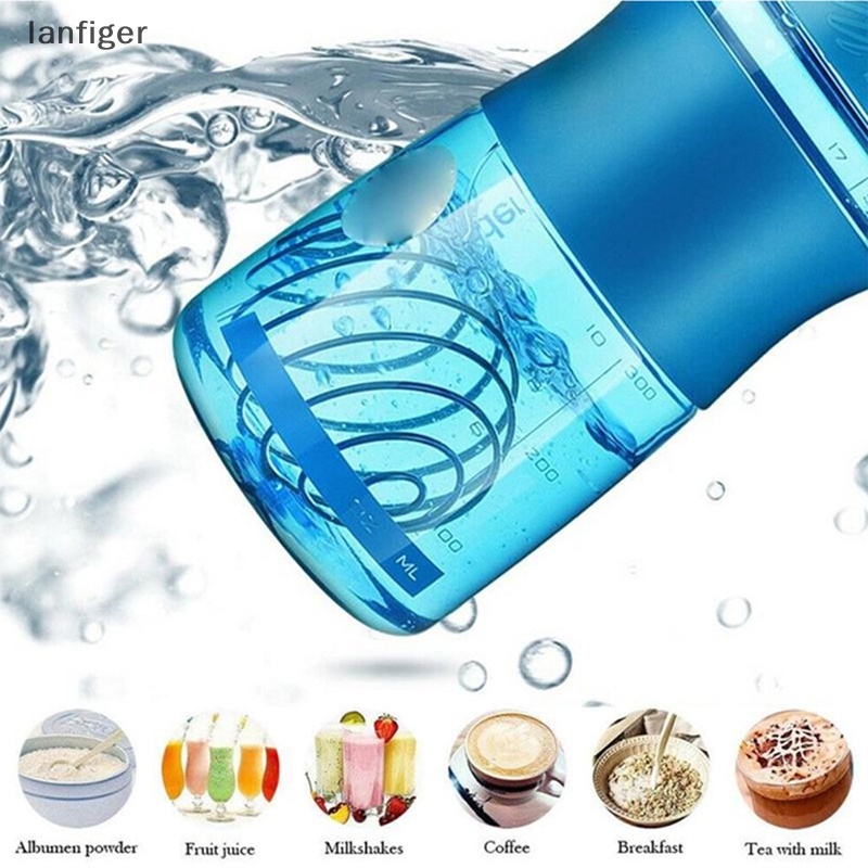 1 / 2 Bóng Lò Xo Khuấy Sữa Protein Tiện Dụng