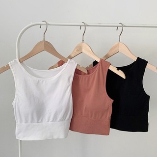 Áo bra croptop ba lỗ phong cách hàn 8862